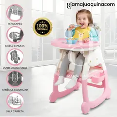 BABY - Silla de Comer de Lujo «ARTTIE» Edición Limitada Pink