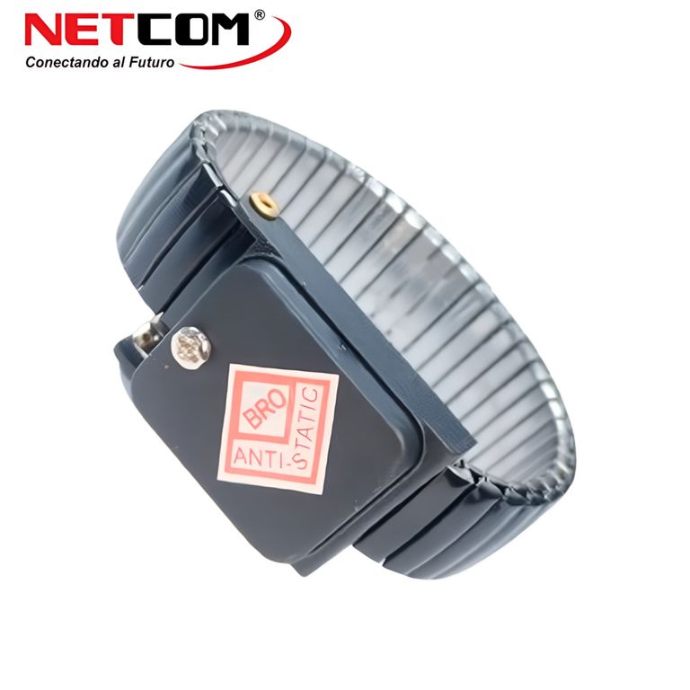 PULSERA ANTIESTÁTICO INALÁMBRICA DE ACERO INOXIDABLE
