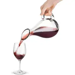 PENTHA - Decantador de Vino mas Copas Jarra de Decan para Vino 1L