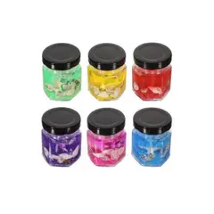 OTTOWARE - Vela Decorativa De Gelatina En Frasco 12 Unidades