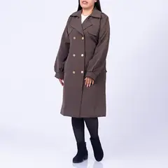 MOCALY - Gabardina Clásica de Media Estación