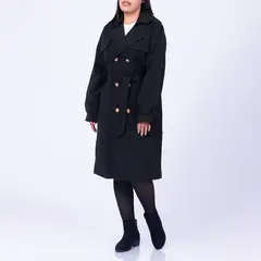 MOCALY - Gabardina Clásica de Media Estación