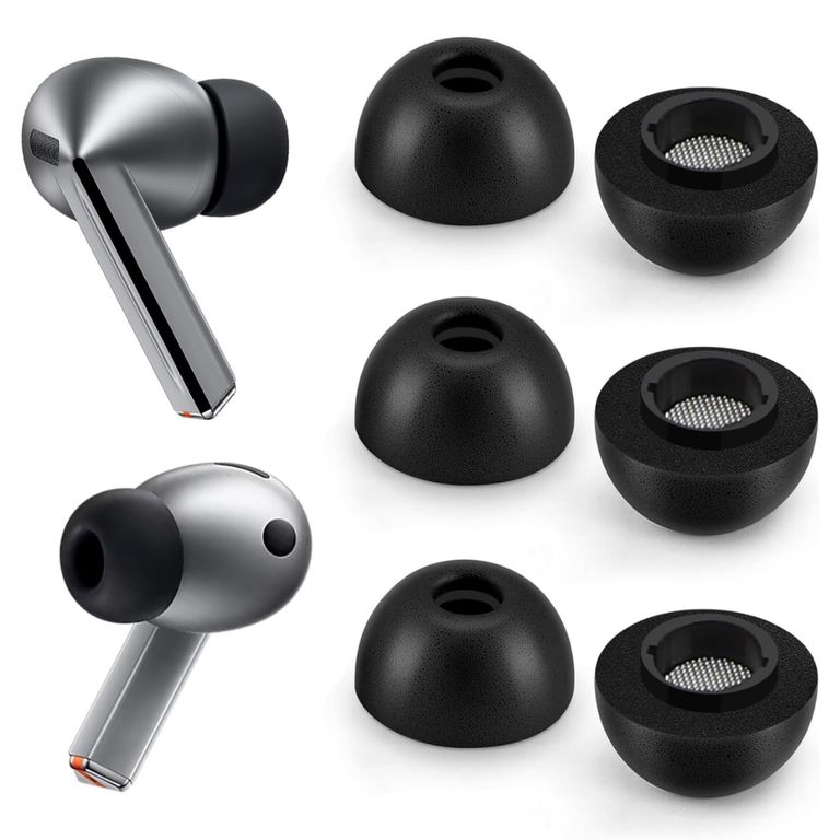 Almohadillas para audifono Samsung Galaxy Buds 3 Pro de espuma