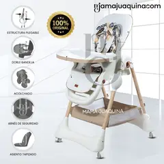BABY - Silla de Comer de Lujo «YUMI» Edición Limitada White
