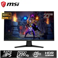 MSI - Monitor MAG 274F 05ms HDR y Rapid IPS 200HZ