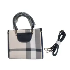 GENERICO - Cartera Bolso de Mano con Correa de Hombro Diseño Casual