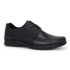 CONTERS - Zapatos Casuales De Cuero Hombre CLQ3-MK-21 Negro