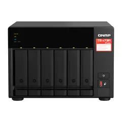 QNAP - Servidor NAS TS-673A-8G Ryzen V1500B 4C 22GHz 8GB RAM SODIMM 6x35 SATA