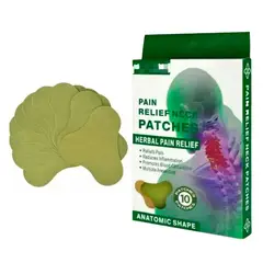 GENERICO - Parches Para El Dolor De Cuello & Espalda Pack X 10 Unidades