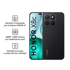 HONOR - X8C 8GB+256GB Midnight Black