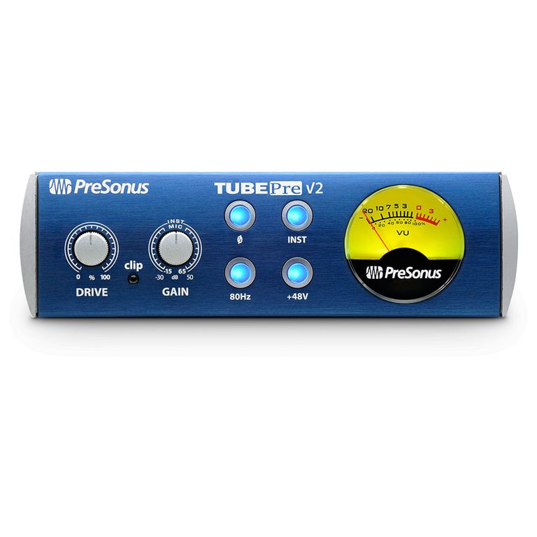 Preamplificador Micrófono Tubo TubePre V2