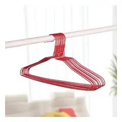 GENERICO - Pack3 Gancho Compacto de Ropa Infantil en Color Rojo