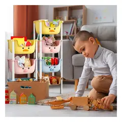 GENERICO - Pack3 Repisa de Ninos 4 N con Personajes Y+Regalo Agendita