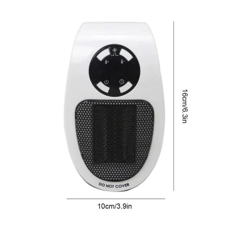 Calefactor Eléctrico Portátil con Control
