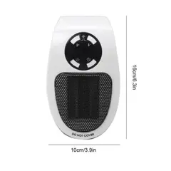 GENERICO - Calefactor Eléctrico Portátil con Control