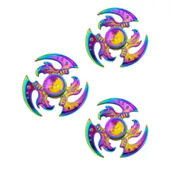 GENERICO - Spinner Tornasol Dragon wings Metal Triple