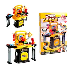 GENERICO - Juego de herramientas para niños 102 piezas con luces y sonido.