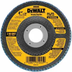 DEWALT - Disco Flap 4-1/2" X78 Grano 80 x 10 unid