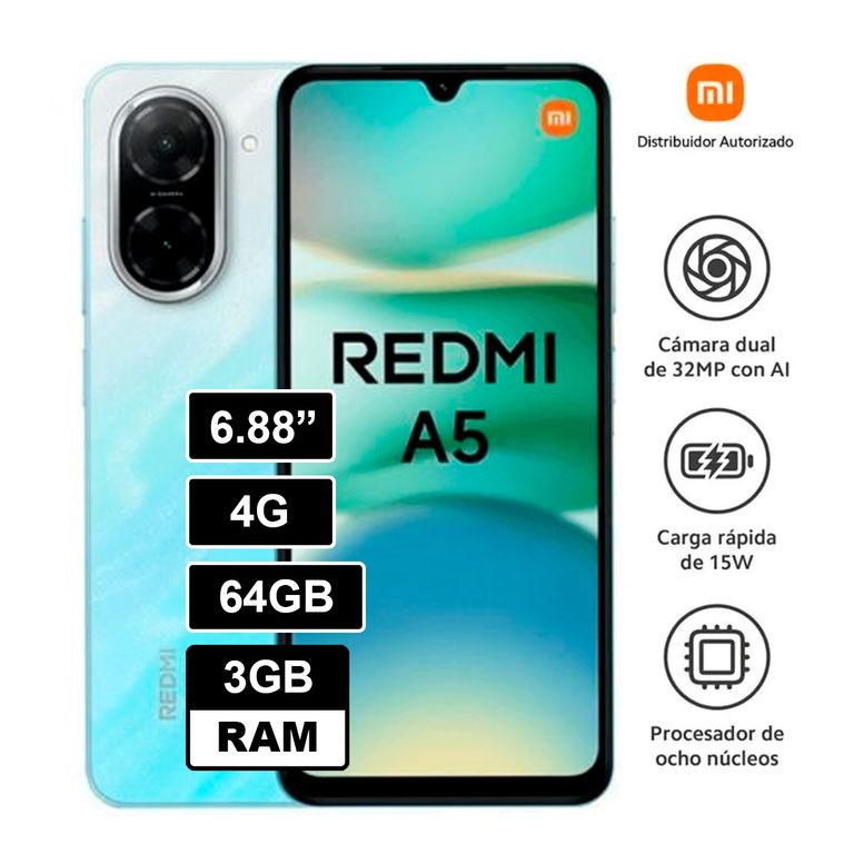 CELULAR REDMI A5 3GB RAM 64GB AZUL