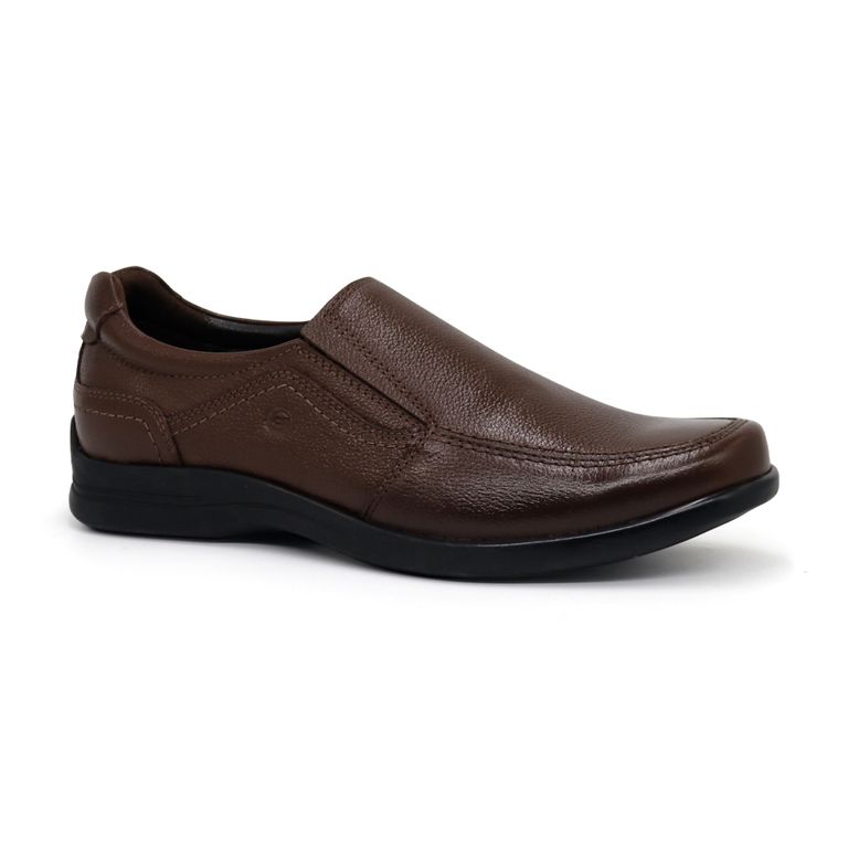 Zapatos Casuales De Cuero Hombre CLQ3-MK-22 Marrón