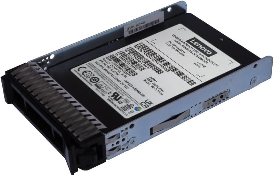 Unidad de Disco Solido ThinkSystem 2.5 VA 960GB SATA 6Gb