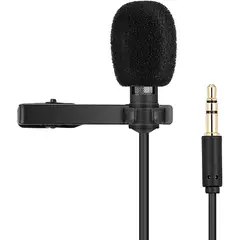 OEM - Micrófono de Solapa Yanmai R955 Lavalier Para Teléfono y Cámara