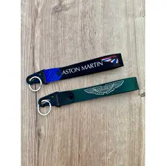 GENERICO - Llavero Aston Martin Lanyard Llaveros Pita Colgante Llaves 2unid