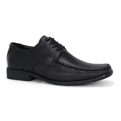 CONTERS - Zapatos Casuales De Cuero Hombre CLQ3-DH-10 Negro
