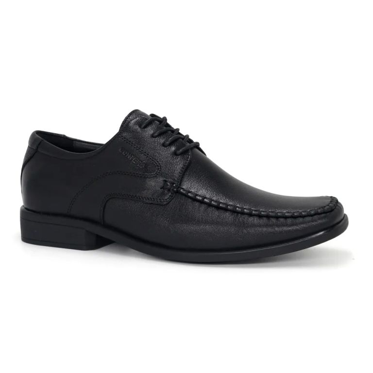Zapatos Casuales De Cuero Hombre CLQ3-DH-10 Negro