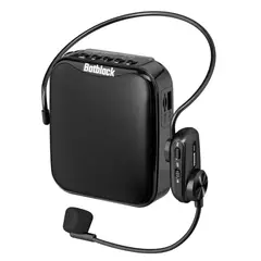 BATBLACK - Amplificador Portátil 100W con Micrófono Tipo Vincha BT-V317 -