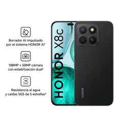 HONOR - X8C 8GB+256GB Midnight Black
