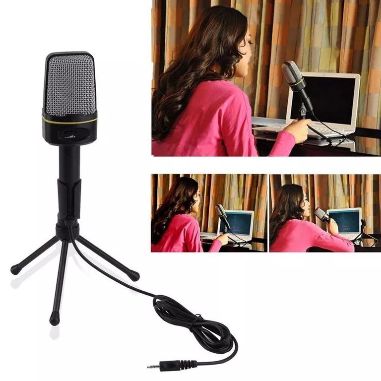 Micrófono Condensador para Live En Vivo Podcast TikTok Kick SF-920