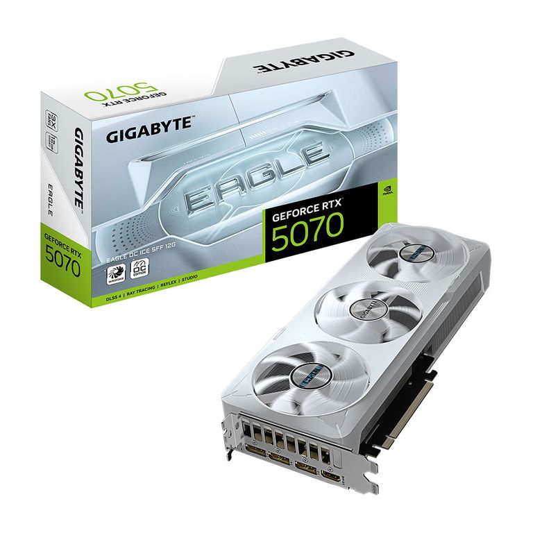 Tarjeta de video GeForce RTX 5070 EAGLE OC ICE SFF 12