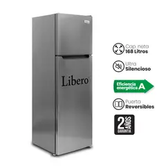 LIBERO - Refrigeradora Vertical Croma 168 Litros