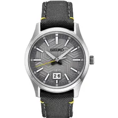 SEIKO - Reloj Coleccion Essentials Acero Nailon Japones SUR543