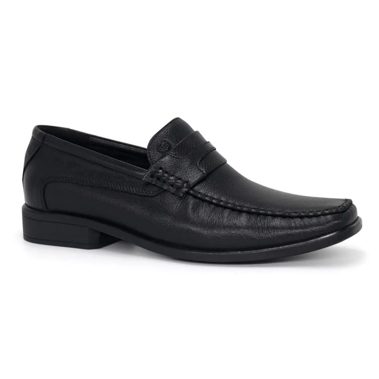 Zapatos Casuales De Cuero Hombre CLQ3-DH-11 Negro