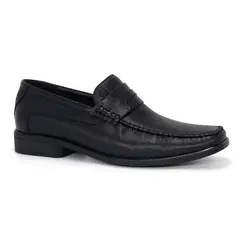 CONTERS - Zapatos Casuales De Cuero Hombre CLQ3-DH-11 Negro