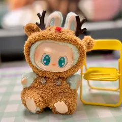 DISEÑO ORIGINAL - Ropa Labubu Traje Reno