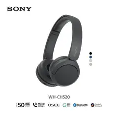 SONY - Audífonos Bluetooth WH-CH520 NEGRO