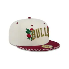 NEW ERA - Gorra 59Fifty NBA Chicago Bulls NBA Ws Colour Block White