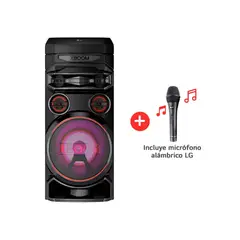 LG - Torre de Sonido XBOOM RNC7 Multi Bluetooth Potenciador de Bajos 2023
