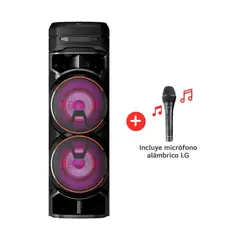 LG - Torre de Sonido XBOOM RNC9 Doble Woofer Potenciador de Bajos 2023