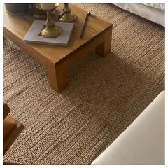 GENERICO - Alfombra Yute Decoghar Natural IC17307 150x240cm