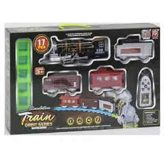 GENERICO - DIVERTIDO JUGUETE TRENCITO MUSICAL DE 17 PIEZAS