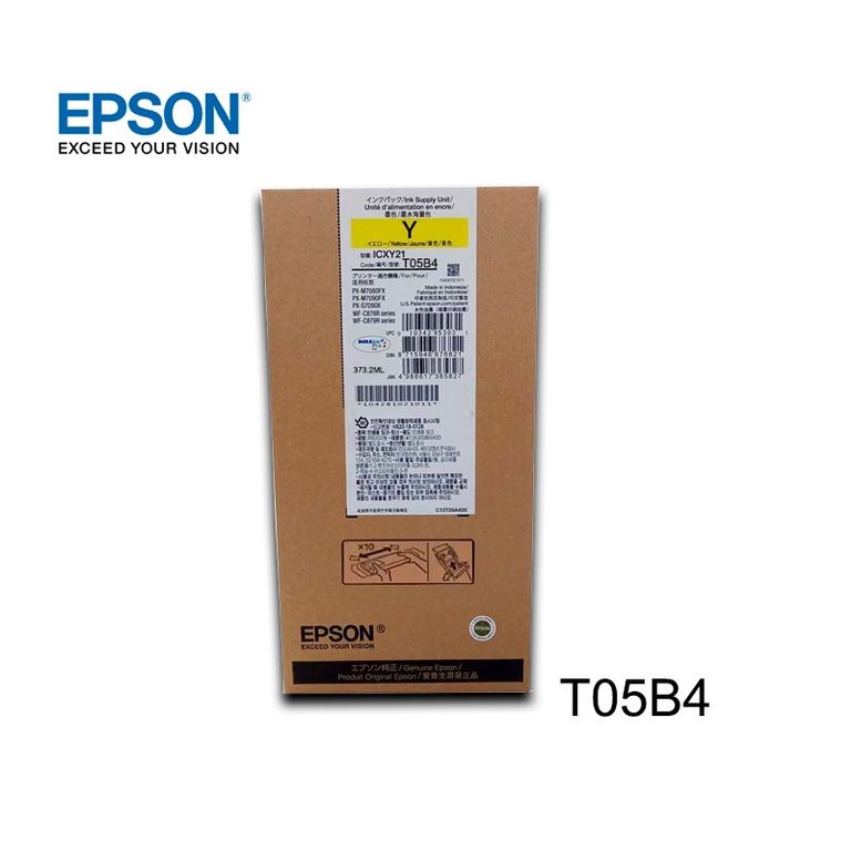 TINTA T05B4 YELLOW T05B420 3732ML ALTA CAPACIDAD