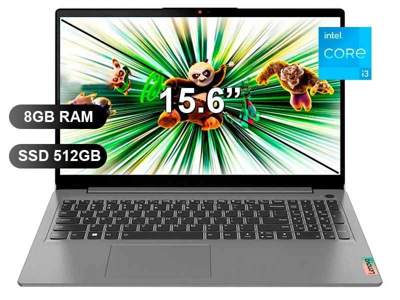 LAPTOP IDEAPAD3 15IAU7 I3-1215U 8GB SSD512GB FREE 156 82RK00WCLM