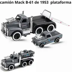 GENERICO - Camión De Colección Mack B-61 de 1953 plataforma Clásico