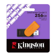 KINGSTON - MEMORIA USB 256 GB DATATRAVELER EXODIA S