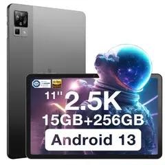 DOOGEE - Tablet T30 PRO 11. 4G, LTE_256GB+15GB RAM, Android 13 - Negro