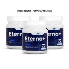 TMX - PACK X 03 - Resveratrol NAD en gomitas 70 unidades - Eterna+